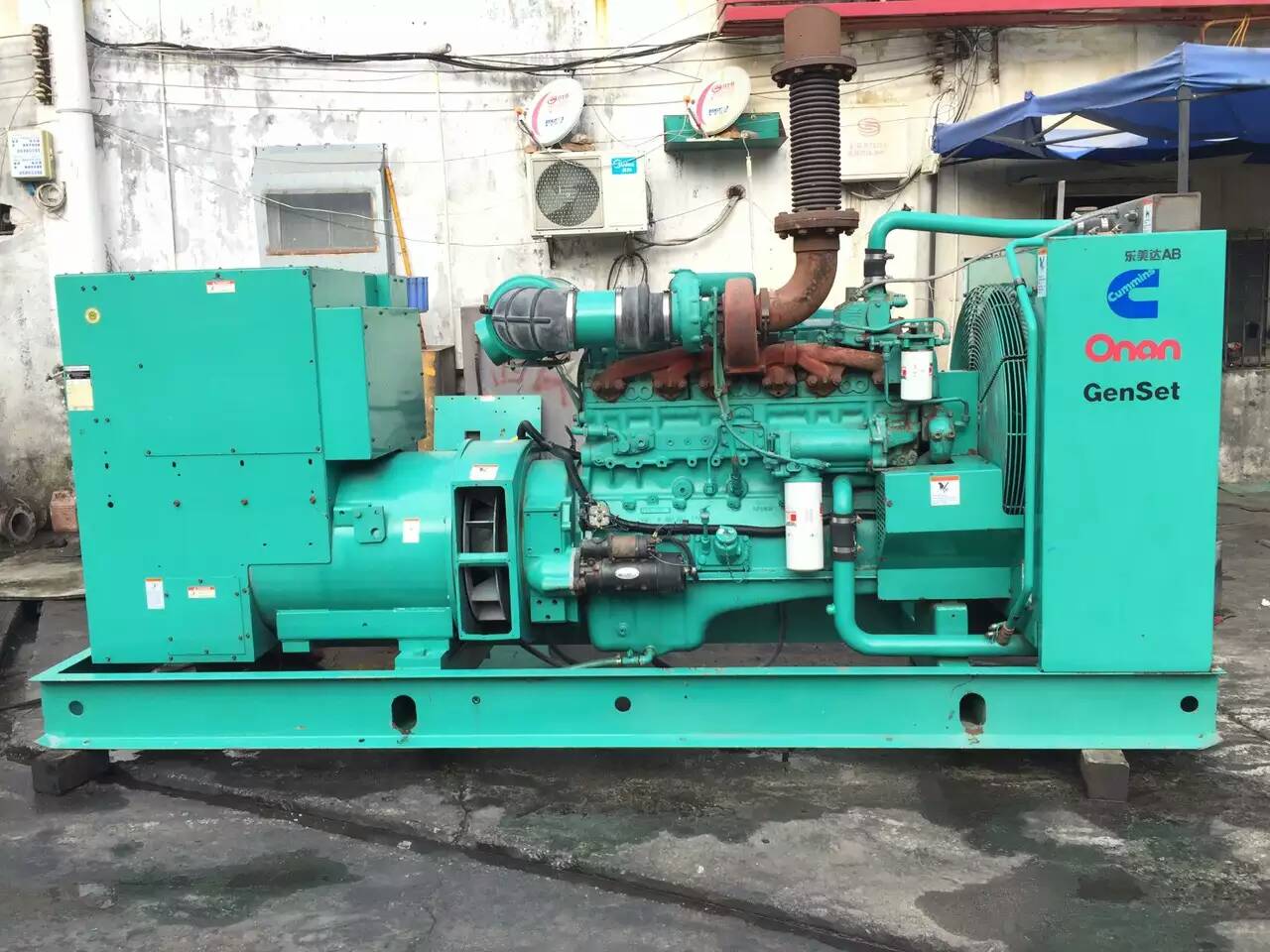 建德租赁发电机-柴油发电机不正常冒烟的原因